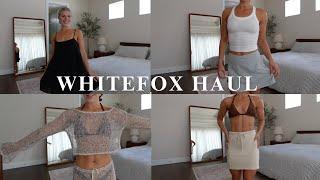 WHITE FOX TRY ON HAUL