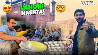 Lahore ki sab se purani food street  aur zabardast nashta karlia