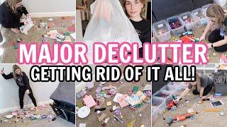 DECLUTTERING, ORGANIZING & DEEP CLEANING | THROWING EVERYTHING OUT IN 2024 | WHOLE HOUSE DECLUTTER