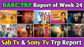 Sab Tv & Sony Tv BARC TRP Report of Week 24 : All 13 Shows Full TRP Report