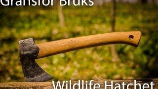 Gransfor Bruks Wildlife Hatchet--In use Review