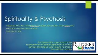 PREP Webinar: Spirituality & Psychosis