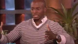 Taye Diggs on Ellen 10/15/09