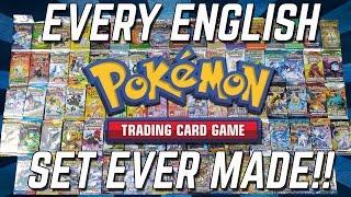 OPENING EVERY PACK OF POKEMON CARDS EVER MADE!! | 100,000 SUBSCRIBER CELEBRATION!