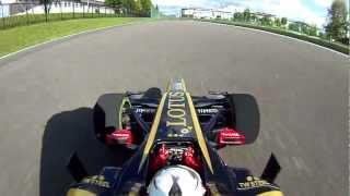 RC F1 ONBOARD CAMERA 8 LOTUS E20 on track