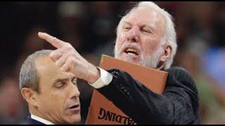 Gregg Popovich Screaming At His Players Compilation