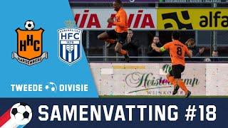 HFC geeft niet thuis in topper tegen HHC | Samenvatting (3-0) | Tweede Divisie