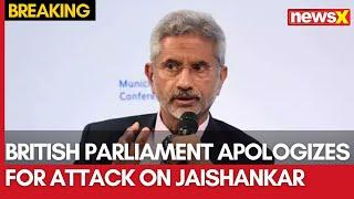 Watch: UK Representative Apologizes for Attack on Jaishankar, Lacks Clarity on Incident | NewsX