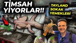 Weird Street Food Experience in Thailand - Phuket Night Markets and Look What They Eat !!!