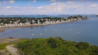 Above it All in Houghs Neck, Quincy MA - DJI Mavic Air 2 - 4K Drone Flight