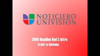 Noticiero Univision 2004-2012 Headline Bed & Intro | BetancourtMedia