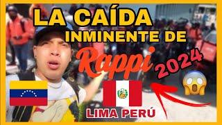 RAPPI Por un DÍA en LIMA PERÚ 2024 Cuanto DINERO se GANA  Es rentable!! #venezolanoenperú