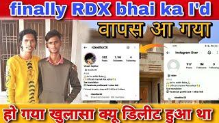 Finally rdx editor ka I'd वापस आ गया // rdx editor ka ghar kaha hai // @RdxEditor