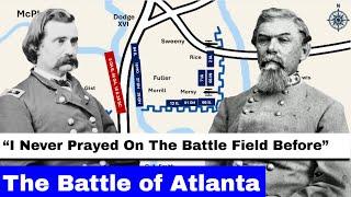 The Battle of Atlanta, "I Never Prayed On The Battle Field Before" | Full Animated Battle Map