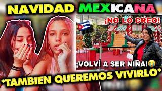 CUBANAS REACCIONAN a LA VERDADERA NAVIDAD en MEXICO