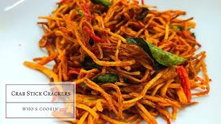 Kerepek Ketam Rangup Air Fryer Resepi / Crab Stick Crackers Recipe Air Fryer