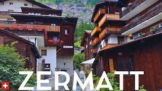 Zermatt, Valais, Switzerland. Summer walking tour.