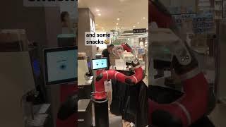 Robot Coffee shop! #shorts