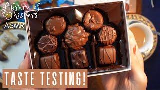 ASMR | Taste Testing Tempting Treats! Whispered Subscriber Show & Tell at Teatime!!