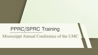 PPRC/SPRC Training