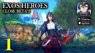 Exos Heroes - CBT 2nd Gameplay (Android/IOS)