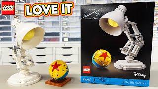 LEGO Ideas 21357 Disney Pixar Luxo Jr. Lamp & Ball Review
