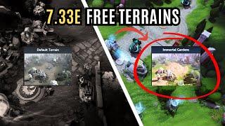 How To Change Terrain for FREE in Patch 7.33e | Dota 2