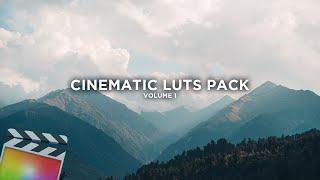 FREE Cinematic LUTS Pack - Volume 1