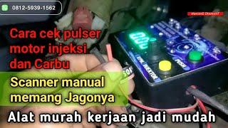 cara cek pulser dengan scaner manual fi