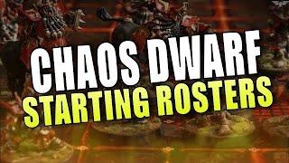 Chaos Dwarf Team Starting Rosters - Blood Bowl 2020 (Bonehead Podcast)