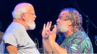 Jack Black fights with Kyle Gass during Tenacious D concert - 2022 tour (Milwaukee, WI)