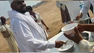 Al Syed Tours - Camel Milk in Saudi Desert during Hajj