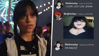 Trolling A RACIST Wednesday Fan On Discord!