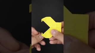 Easy Origami pac-man#origamiart #pacman#origamifun #papercraft #craftingtutorial #orgaminext