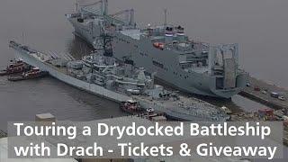 Battleship New Jersey Drydocking - Tours w/Drach, Ticket Giveaway and Meetup! (25th-26th May 2024)