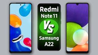 Redmi Note 11 vs Samsung A22