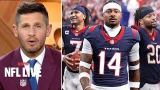 NFL LIVE | "Texans offense is looking DEADLY" - Dan Orlovsky expectations CJ Stroud-Stefon Diggs duo