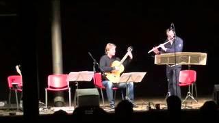 Thomas Jahn: Capriccio no. 1, 23.11.2012, Prato,Luciano Tristaino: Flöte, Gisbert Watty: Gitarre