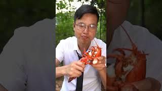 Eat big lobster!丨Eating Spicy Food and Funny Pranks丨 Funny Mukbang丨TikTok Video