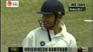 Hrishikesh Kanitkar Only International Fifty vs Australia in Kochi | Pepsi Cup Tri Series 1998