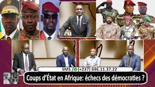 COUPS D'ÉTAT EN AFRIQUE : ÉCHECS DES DÉMOCRATIES ? HURU AFRICA DU 03 JUIN 2024