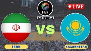 LIVE : Iran vs Kazakhstan | FIBA Asia Cup Qualifiers Live Basketball Match Today | Scoreboard |