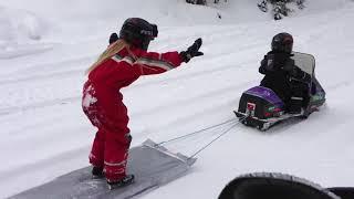 Snöskoter barnleksak Arctic cat snowmobile