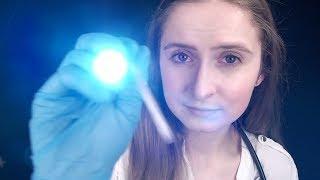 ASMR Cranial Nerve Exam ‍️with Dr. Artsy ASMR (whispered)