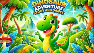 Dinosaur Adventure Nursery Rhymes Song | Fun Dino Songs for Kids