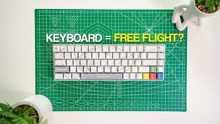 POV: a keyboard got you a free trip to LA