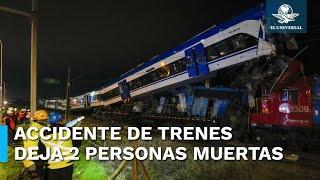 2 muertos y 9 heridos deja choque de trenes en Chile