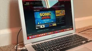 Sonic mania is only for PC (speedy spikes parody)