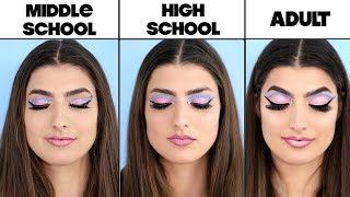 4 Levels Of Makeup: Middle School to Adult
