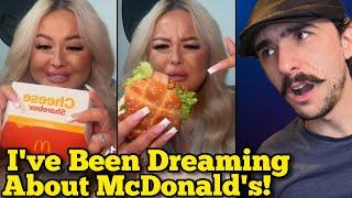 She Had McDonald's For a Midnight Snack! | What I Eat In A Day As A Fat Person Part 112